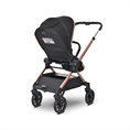 Baby Stroller REYA 3in1 with seat unit Black JASPER